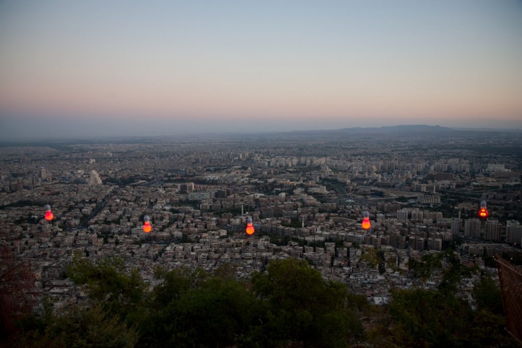  A View of Damascus from High Atop Mount Qassion