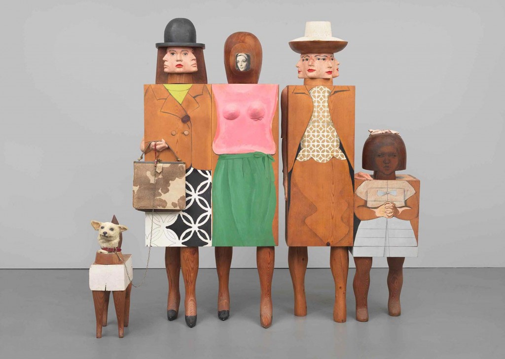Marisol Escobar Women And Dog