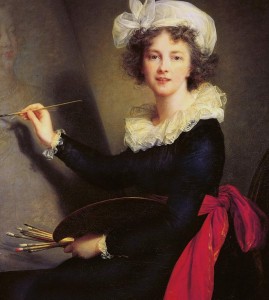 Painter, Vigee Le Brun, self-portrait