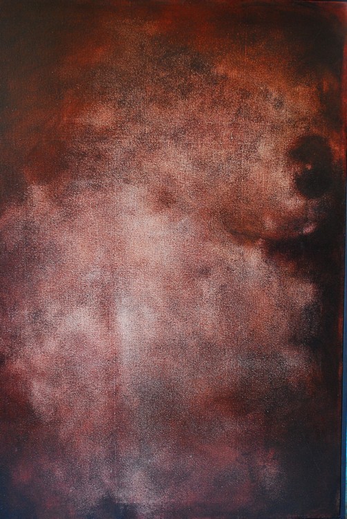 Figure (2004), oil on canvas, 30 by 60 inches