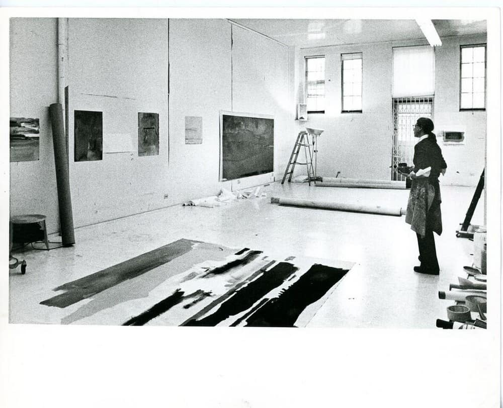 Helen Frankenthaler on East 83rd Street in New York