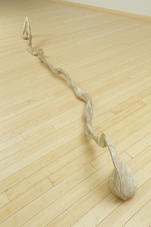yon (2009), clay, epoxy, paint, 16 by 2 by 3 feet [748 532]