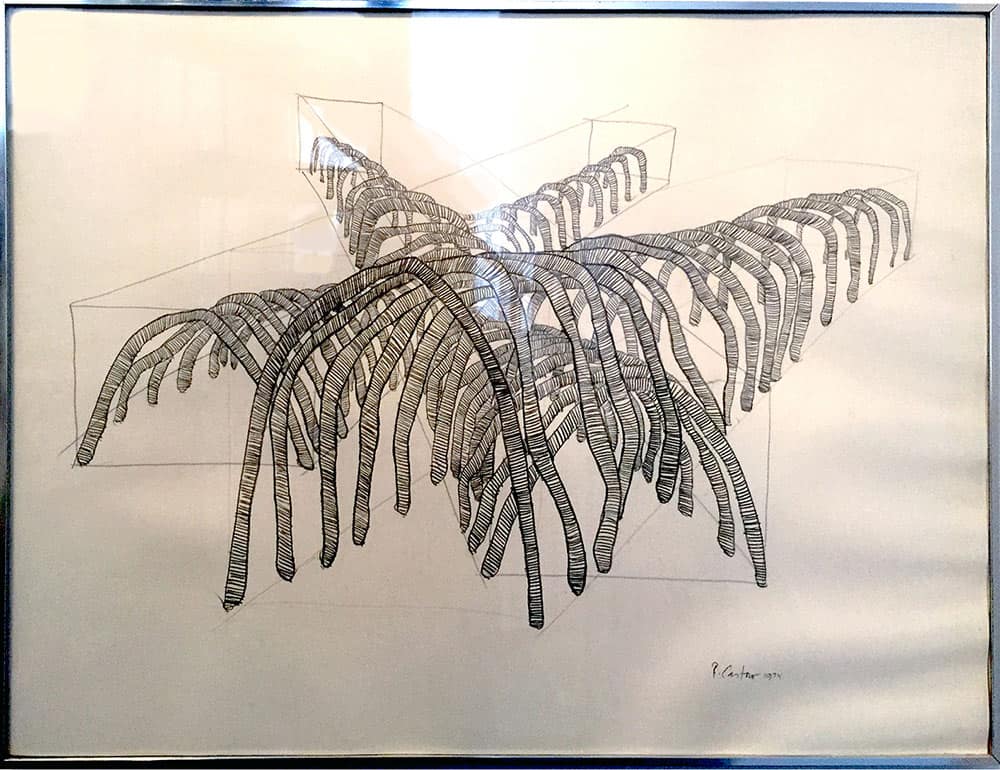 Rosemarie-Castoro-Threetwoplaytunnel-1974-graphite-on-paper