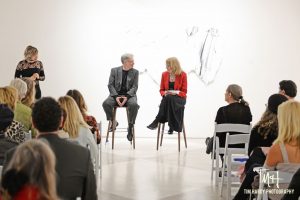 Donald Martiny and Ann Landi in conversation, late February