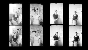 Photos of Agnes Martin in Taos, NM, when she was in her thirties.