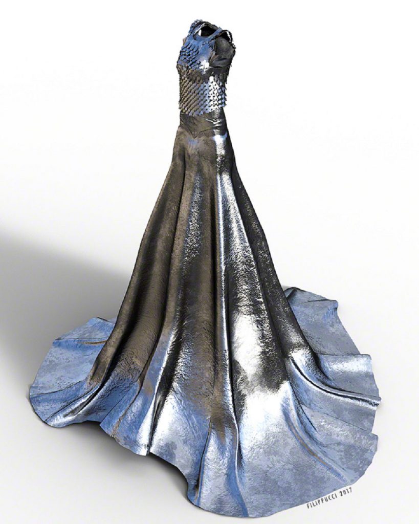 Sandra Filippucci, Study for an "Armor Dress" (2017)