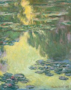 Claude Monet shredded at least 30 canvases prior to a show in 1909