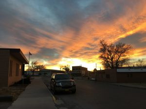 Sunset in Carrizozo, NM